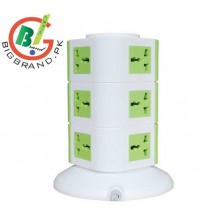 Three-Layer Compact Vertical Stand Socket